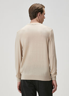 Beymen Club Camel Basic Wool Sweater - 5