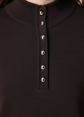 Beymen Club Brown Buttoned Sweater - 7