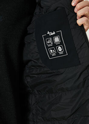 Beymen Club Siyah Logo Detaylı Kaban - 8