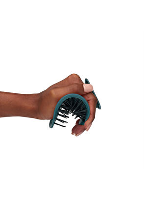 Manta Hair Curls Soft Teals Gold Brush for Thick and Curly Hair - 8