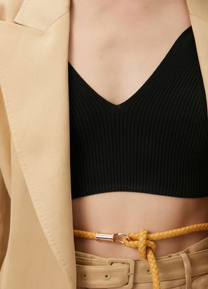 Gabriela Hearst Camel Keten Blazer - 5