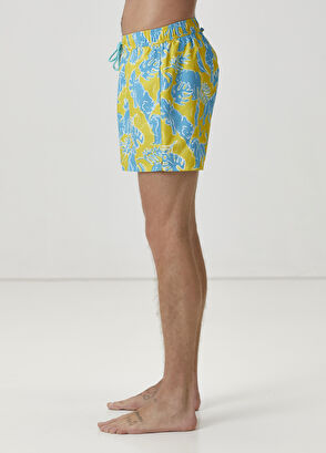 Beymen Club Yeşil Baskılı Mayo Şort - 3