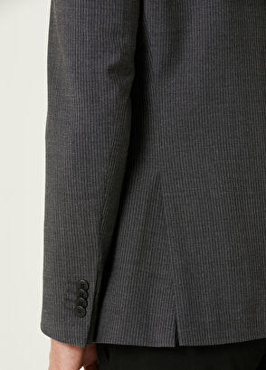 Beymen Club Anthracite Wool Jacket - 7