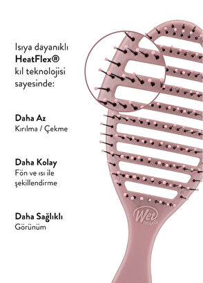 Wetbrush Speed Dry Dusty Rose Pink Hair Brush - 5