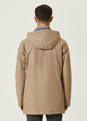 Beymen Club Vizon Kapüşonlu Kapitoneli Kaban - 5