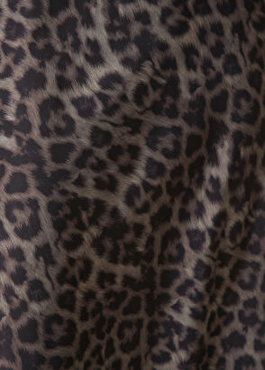 Beymen Club Leopar Desenli Midi Etek - 4