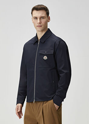 Moncler Navy Blue Outer Shirt - 3