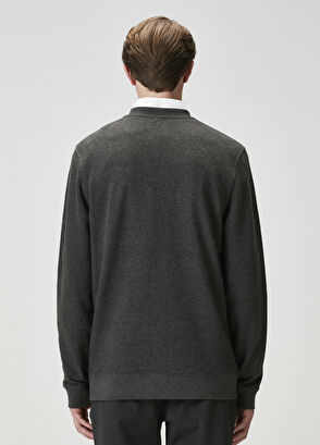 Beymen Club Anthracite Long Sleeve T-Shirt - 5