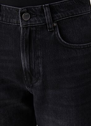 Beymen Club Siyah Straight Tencel Jean Pantolon - 7