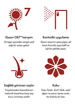 Dyson Omega™ Durulanmayan Saç Bakım Spreyi Mini Seyahat Boy 50 ml - 4