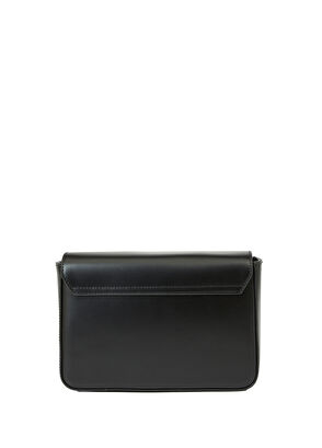 Beymen Club Siyah Logo Detaylı Kadın Deri Çanta - 5