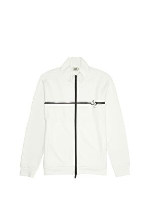 Beymen Club Beyaz Çift Kaz Detaylı Sweatshirt - 8