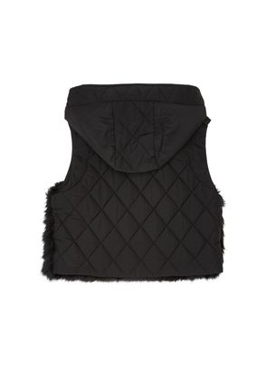Beymen Club Black Back Puff Fur Vest - 7