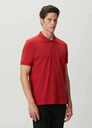 Beymen Club Burgundy Polo Buttoned T-Shirt - 3