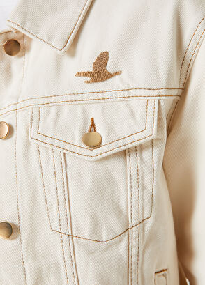 Beymen Club Ekru Denim Ceket - 5