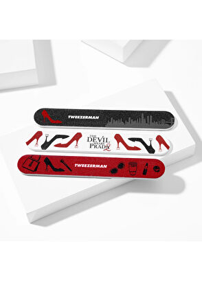 Tweezerman The Devil Wears Prada 2 Tırnak Törpü Seti - 3