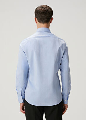 Beymen Club Comfort Fit Blue Shirt - 4