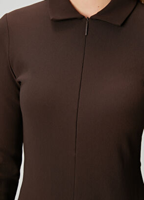 Beymen Club Black Midi Jersey Dress - 6