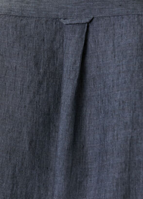 Beymen Club Comfort Fit Italian Collar Delave Linen Shirt - 8