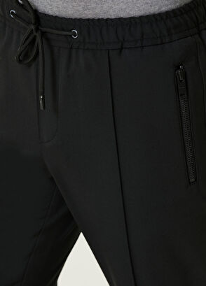 Academia Siyah Beli Kordonlu Pantolon - 4