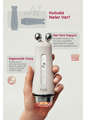 İyo Trio RF Facial Care Cilt Bakım Cihazı - 4