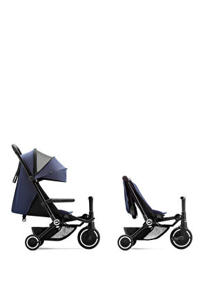 SmarTrike Traveler Hepsi Bir Arada Midnight Blue Kabin Boy Bebek Arabası ve Bisiklet  - 5