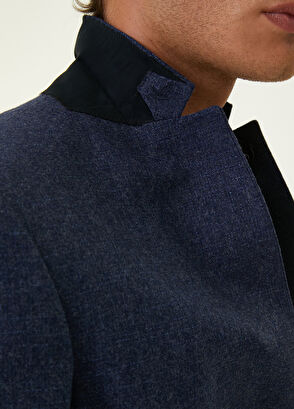 Beymen Club Indigo Muline Yün Ceket - 6