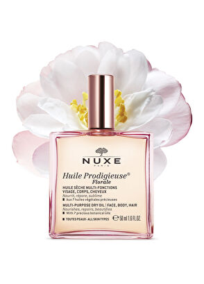 Nuxe Floral Dry Oil for Face, Body and Hair 50 ml + Body Massage Brush - 4