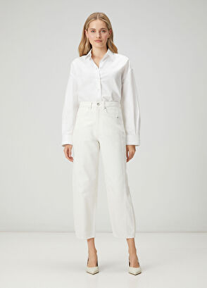 Beymen Club Slouchy Ecru Jeans - 8