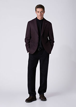 Beymen Club Plum Wool Jacket - 3