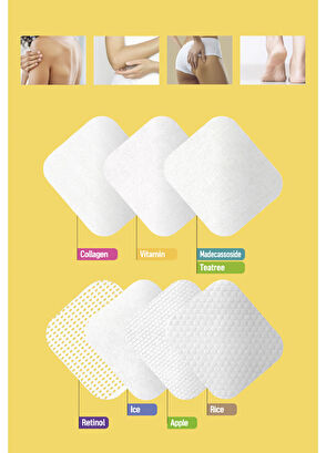 Dermal Elma Özlü Gözenek Temizleyici Aydınlatıcı Peeling Tonik 80'li Toner Pedi  - 6