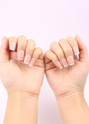 Don't Wear Don't Wear Short Ballerina 15 Pieces Tan Color Prosthetic Fake Nails - 6