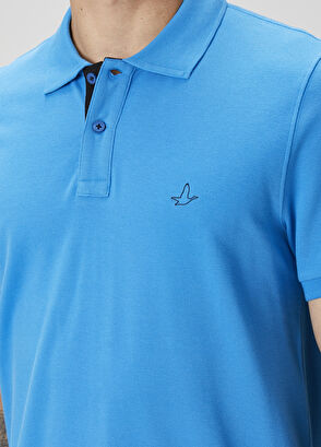Beymen Club Comfort Fit Kobalt Polo Yaka T-shirt - 6