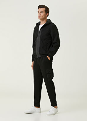 Beymen Club Black Hooded Knit Detailed Coat - 3