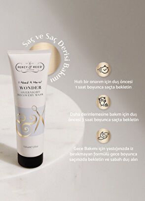 Percy & Reed I Need A Hero! Wonder Onarıcı Gece Bakım Saç Maskesi 150 ml - 3