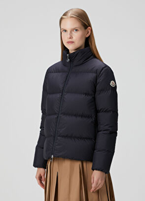 Mauzun Lacivert Puffer Mont - Görsel 5