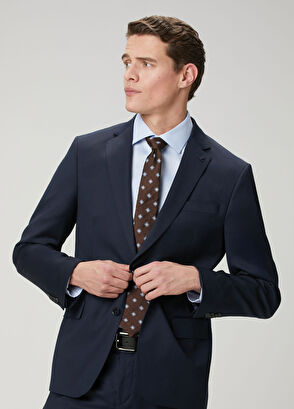 Beymen Club Slim Fit Açık Mavi Armürlü Non-Iron Gömlek - 5