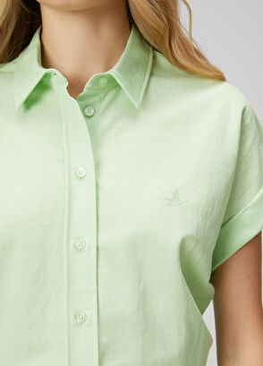 Beymen Club Açık Yeşil Pike Gömlek - 6