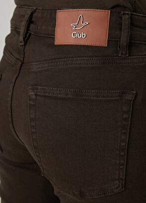 Beymen Club Kahverengi Straight Jean Pantolon - 6