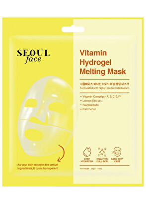 Dermal Vitamin ve Cica Canlandırıcı Yatıştırıcı Eriyen Kore Yüz Maskesi Seti 34 gr - 6