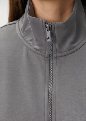 Beymen Club Gri Fermuarlı Sweatshirt - 5