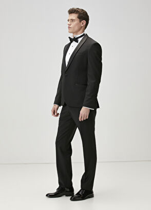 Beymen Club Black Wool Tuxedo - 4