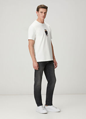 Beymen Club Relax Fit Clubby Beyaz T-shirt - 3