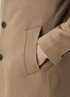 Beymen Club Premium Deve Tüyü Kaşmir Palto - 9
