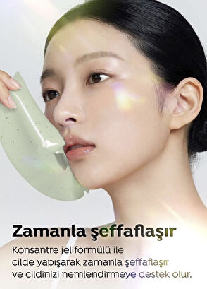 Dermal Seoul Face Matcha Soothing Glow Hydroid 3-Pack Paper Face Mask 34 gr - 3