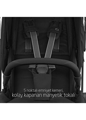 Maxi-Cosi Leona2 Coral 360 Siyah Seyahat Sistem Bebek Arabası - 6
