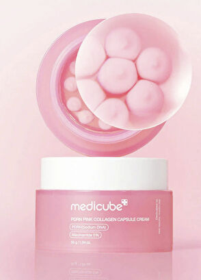 Medicube PDRN Pink Collagen Capsule Moisturizing Face Cream 55 gr - 5