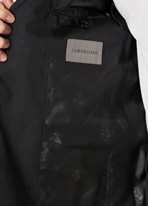 Antrasit Yün Takım Elbise - Görsel 9