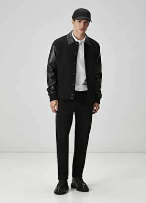 Beymen Club Comfort Fit Off-White Polo Neck Sweatshirt - 3