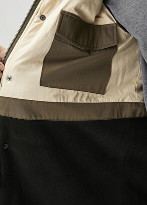 Beymen Club Haki Kapüşonlu Parka - 8